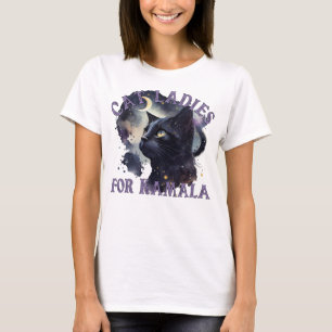 Funny Cat Ladys für Kamala Harris T-Shirt