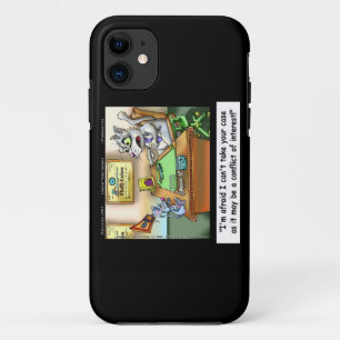 Funny Cat Lawyer "Fluffy Cohen" iPhone5/5S Fall Case-Mate iPhone Hülle