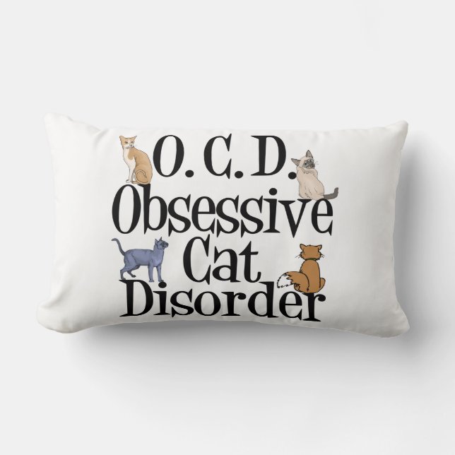 Funny Cat Lendenkissen (Vorderseite)