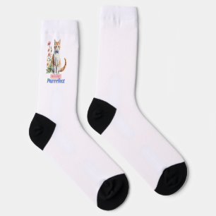 Funny Cat Liebhaber Geburtstagsüberraschung Socken