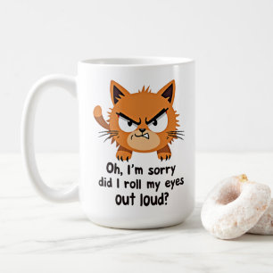 Funny Cat Lover Geschenk Sarcastic Antisocial Kitt Kaffeetasse
