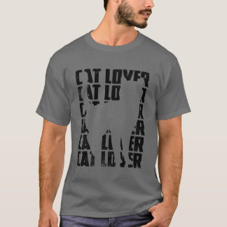 Funny Cat Lover Junge T-Shirt