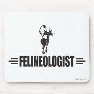 Funny Cat Lover's Mousepad