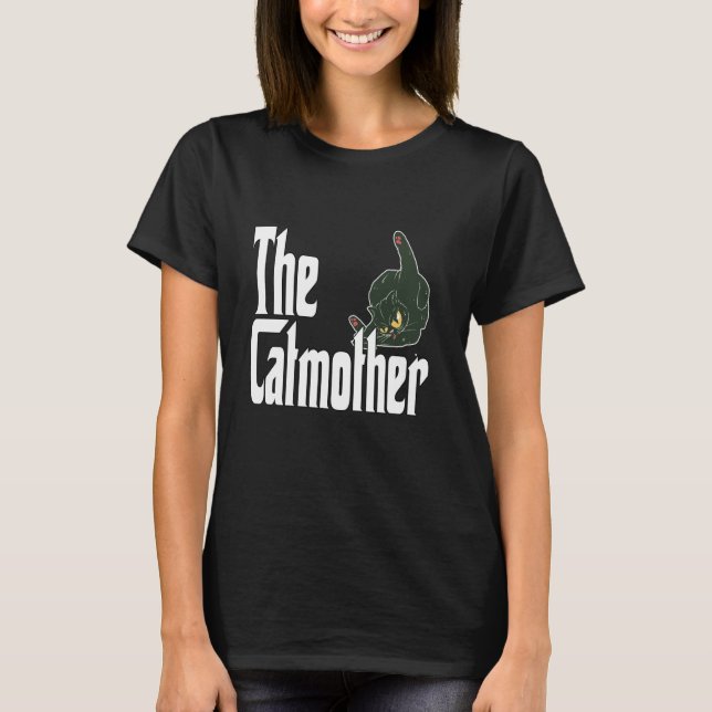 Funny Cat Mama Cmother Funny Niedlich Cat Mutter K T-Shirt (Vorderseite)