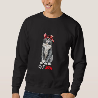 Funny Cat Mama Sweatshirt
