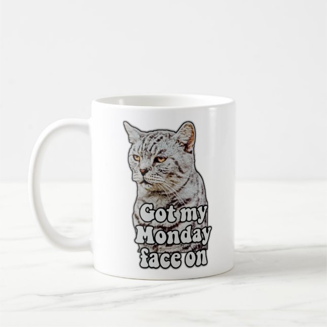 Funny cat meme for kitty lovers and cat lovers kaffeetasse (Links)