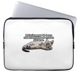 Funny Cat Meme für Kätzchen und Katzenbesitzer Laptopschutzhülle
