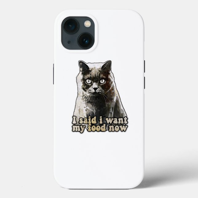 Funny Cat Meme für Katzenliebhaber und Kätzchenbes Case-Mate iPhone Hülle (Rückseite)