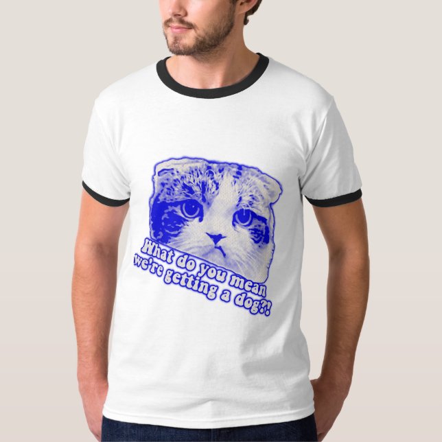 Funny cat meme für Katzenliebhaber und Katzenbesit T-Shirt (Vorderseite)