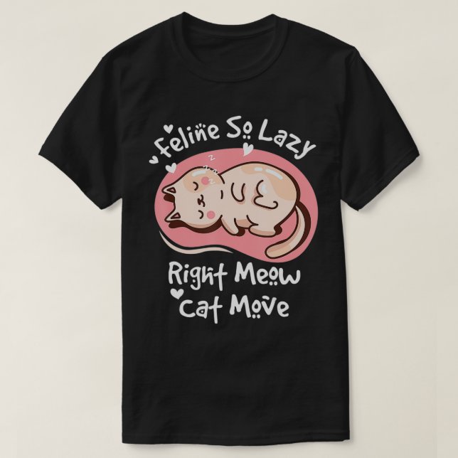 Funny Cat Meme  T-Shirt (Design vorne)
