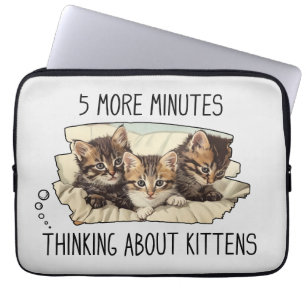 Funny Cat oder Kittens Laptop-Sieb Laptopschutzhülle