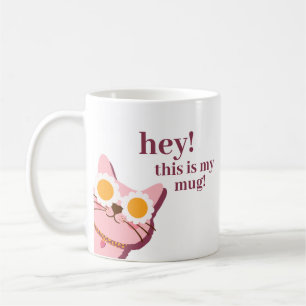 Funny Cat Personalisierte Mug Kaffeetasse
