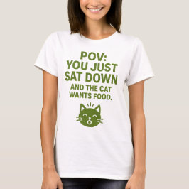 Funny Cat POV T - Shirt - "Das ist der T - Shirt m