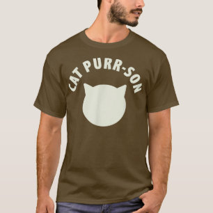 Funny Cat Purrson für die Katze Lover T-Shirt