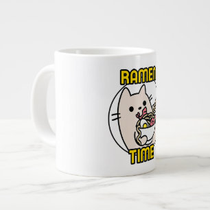 Funny Cat Ramen Animal Lover Pet Eigentümer Jumbo-Tasse