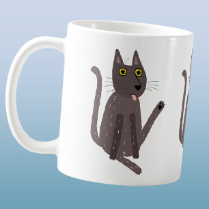 Funny Cat Spaß Kaffeetasse