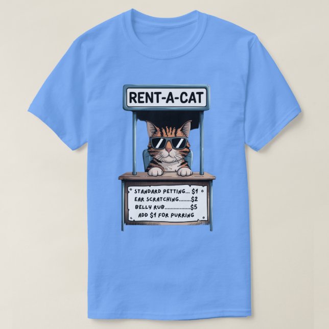 FUNNY CAT T - Shirt (Design vorne)