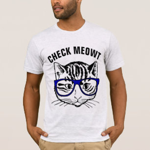 Funny Cat T - Shirt, KARO MEOWT T-Shirt