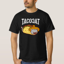 Funny Cat T - Shirt - Mexican TACO CAT