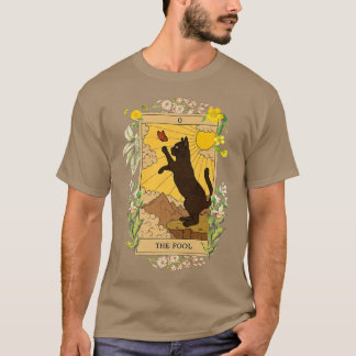 Funny Cat Tarot Card Halloween Kostüm Ca T-Shirt