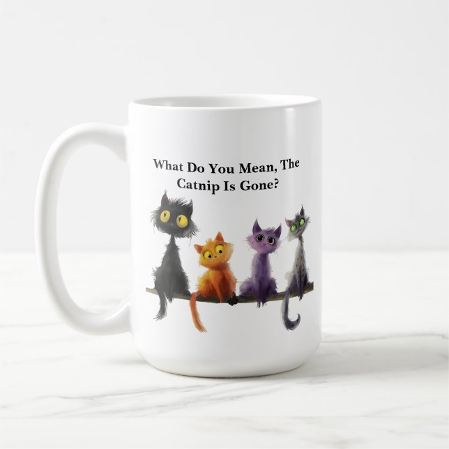 Funny Cat Tasse (Links)