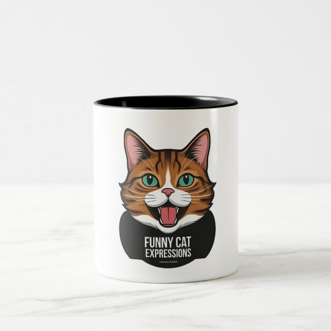 Funny Cat Tasse (Mittel)