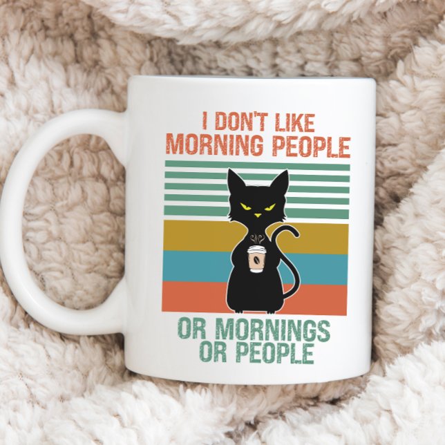Funny Cat Tasse, antisoziale Katze, Gemeine Katze Kaffeetasse (Von Creator hochgeladen)
