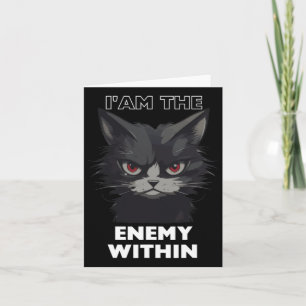Funny Cat Trump Baby Funny Vote for Trump Cats 202 Karte