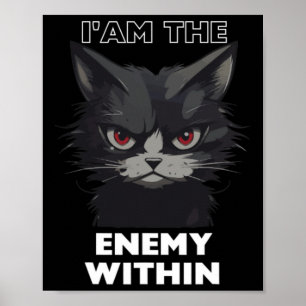 Funny Cat Trump Baby Funny Vote for Trump Cats 202 Poster