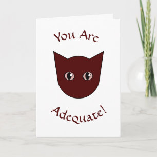 Funny Cat Valentine's Day Card Karte