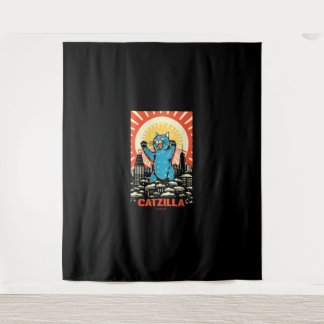 Funny Cat Wandteppich