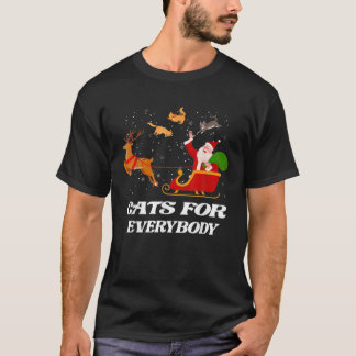 Funny Cat Weihnachtskatzen für jeden hässlich Weih T-Shirt