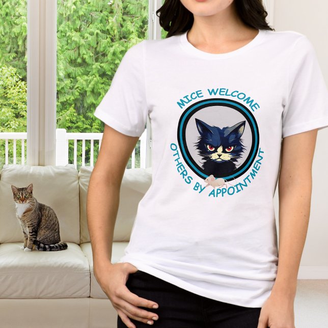 Funny Cat Zitat für ihn Tri-Blend Shirt (Von Creator hochgeladen)