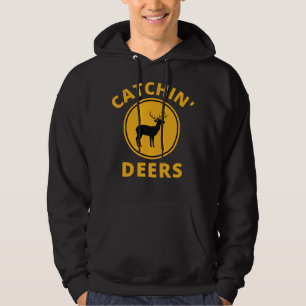 Funny Catchin' Dez Wildlife and Hunting Lovers Hoodie