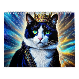 Funny Cats als Royalty Calendar verkleidet Kalender