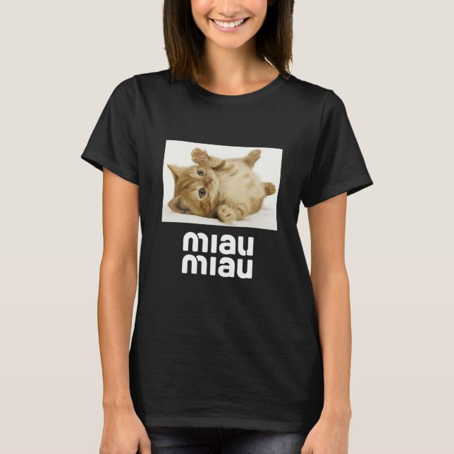 Funny Cats Design T-Shirt (Vorderseite)