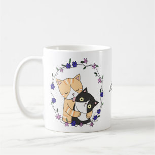 Funny Cats Ginger Katze Tuxedo niedliche Katze Kaffeetasse