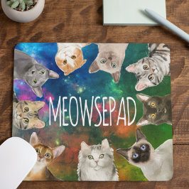 Funny Cats | Meowsepad Niedlich Cat Breeds Mouse P Mousepad