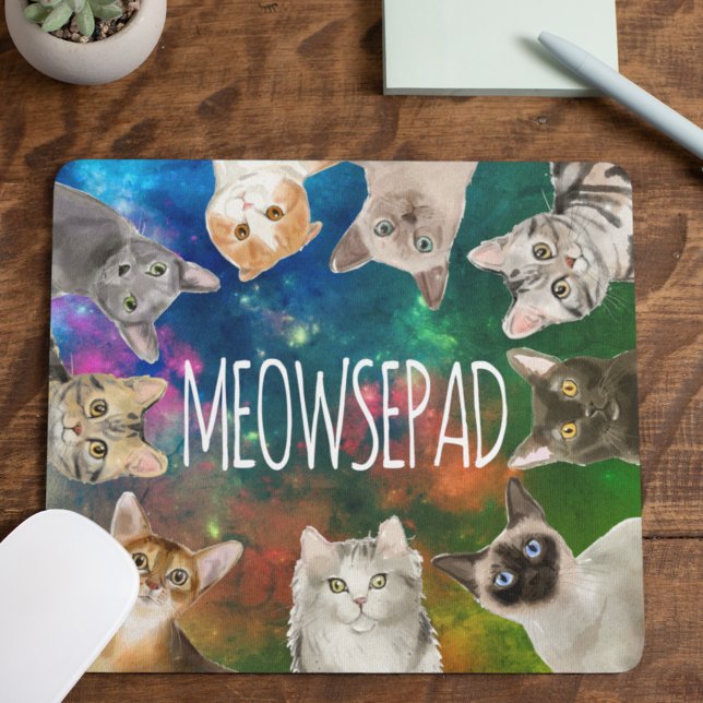 Funny Cats | Meowsepad Niedlich Cat Breeds Mouse P Mousepad (Von Creator hochgeladen)