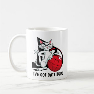 Funny Cattitude Cat Kaffeetasse