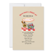 Funny Caveman Altmodisches FLEISCH GRILLEN