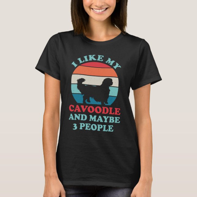 Funny Cavoodle T-Shirt (Vorderseite)