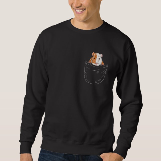 Funny Cavy Lover Guinea Schweinezüchter Rodent in  Sweatshirt (Vorderseite)