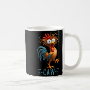 Funny Caw Shirt Black Crow Huhn Huhn Huhn H Kaffeetasse