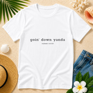 Funny Caymanian Dialect Hund essen Ya Suppa T-Shirt
