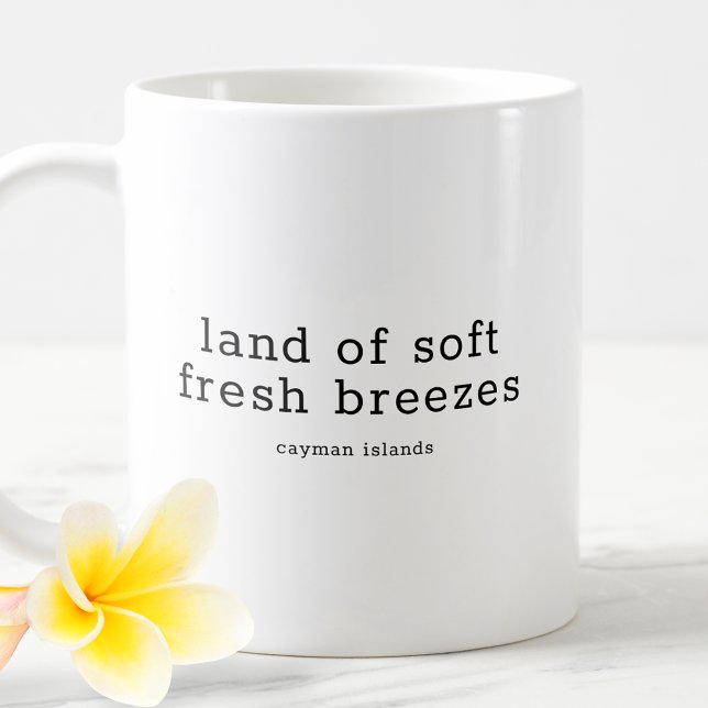 Funny Caymanian Dialect Land Soft Frische Pasta ma Kaffeetasse (Von Creator hochgeladen)