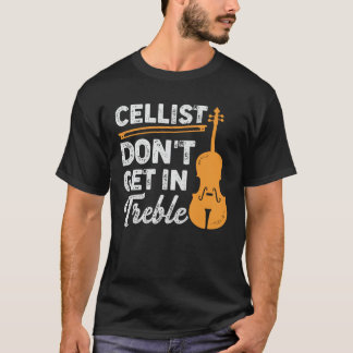 Funny Cello Player Violoncello Cellist Geschenk T-Shirt