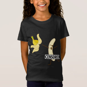 Funny Censored Banana Strip für Niedlich Peel Boy  T-Shirt