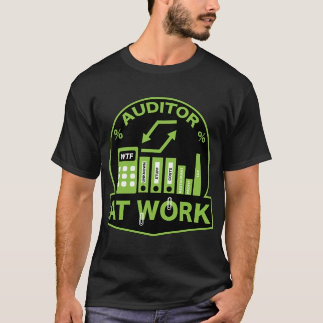 Funny Certified Auditor Gift T-Shirt (Vorderseite)