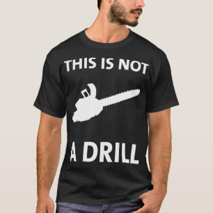 Funny Chainsaw Dies ist kein Geburtstagsgebäude T-Shirt